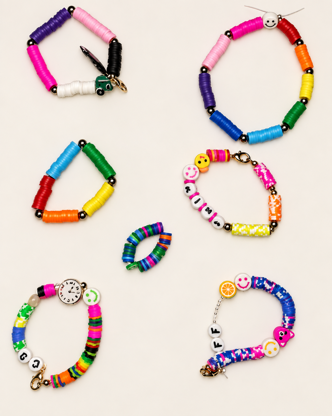 Rainbow Bracelets Collage By Tylan!