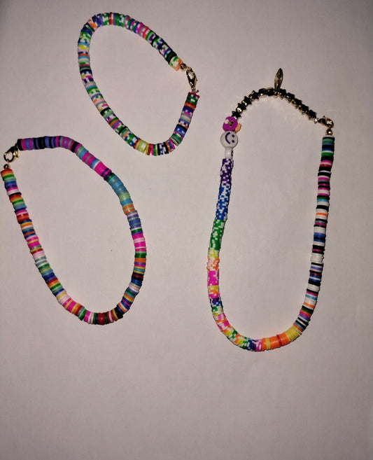 Rainbow Necklaces By Tylan!