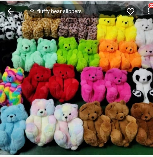 FLUFFY FRIEND SLIPPERS
