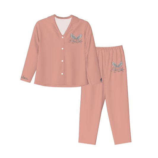 Hey Babe Women’s Pajama Set — Blush