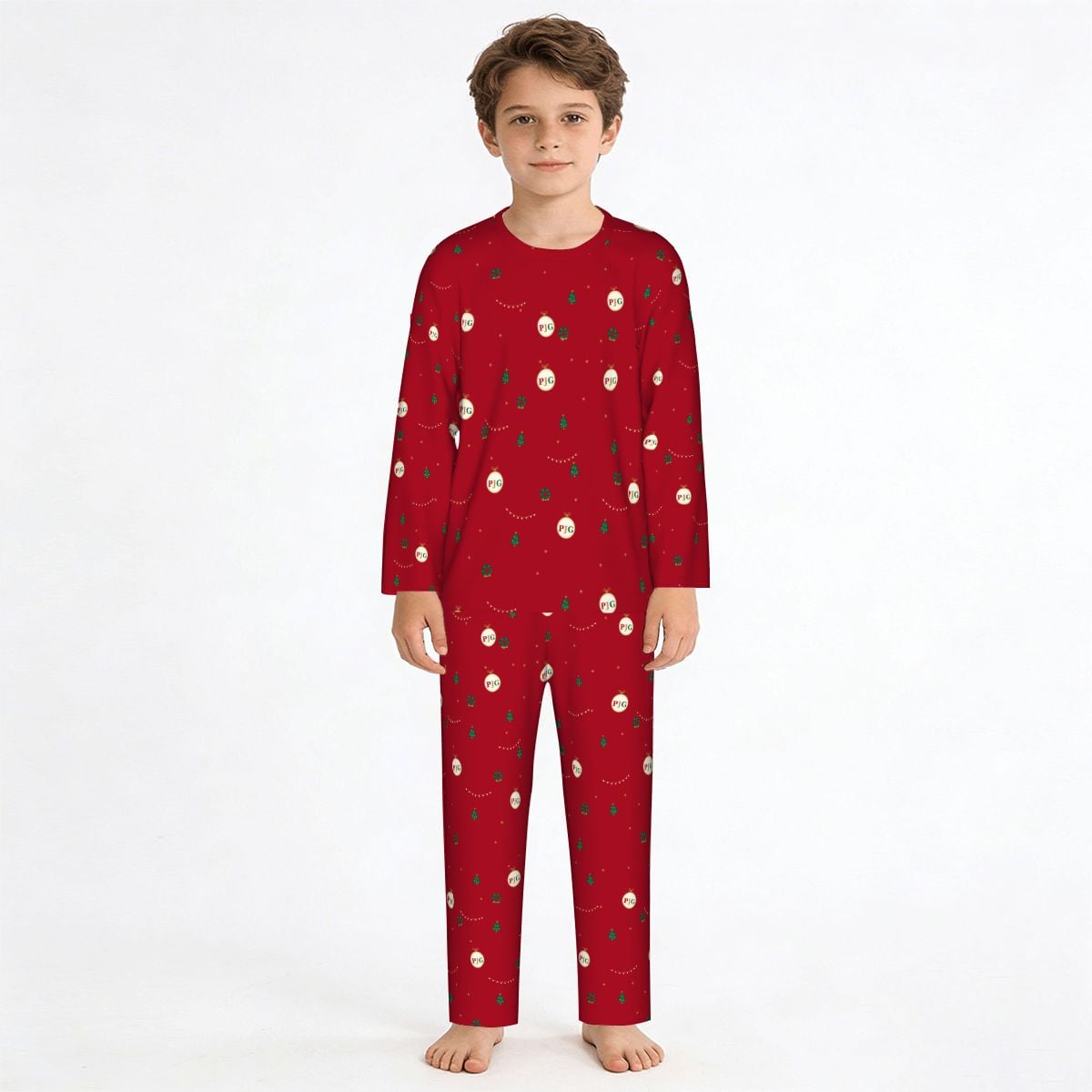 PJG Little Merry Moments Kids’ Pajama Set