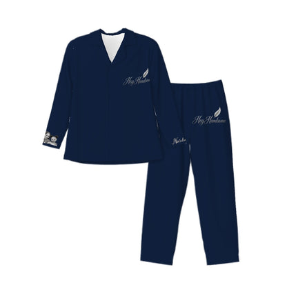 Hey Handsome Men’s Pajama Set — Navy