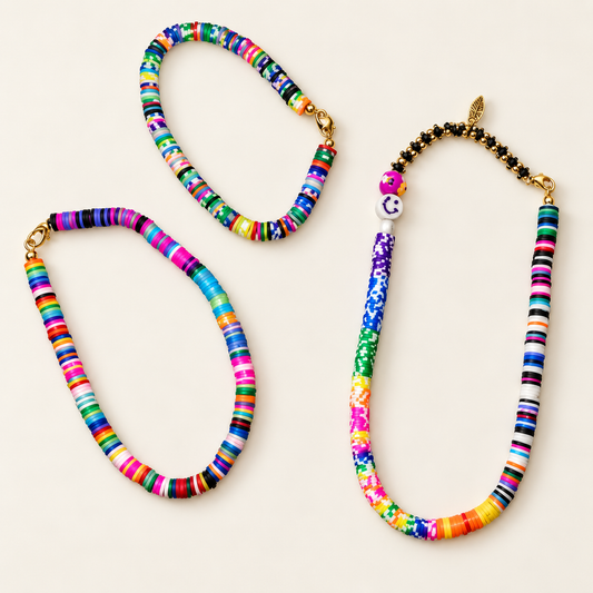 Rainbow Necklaces By Tylan!