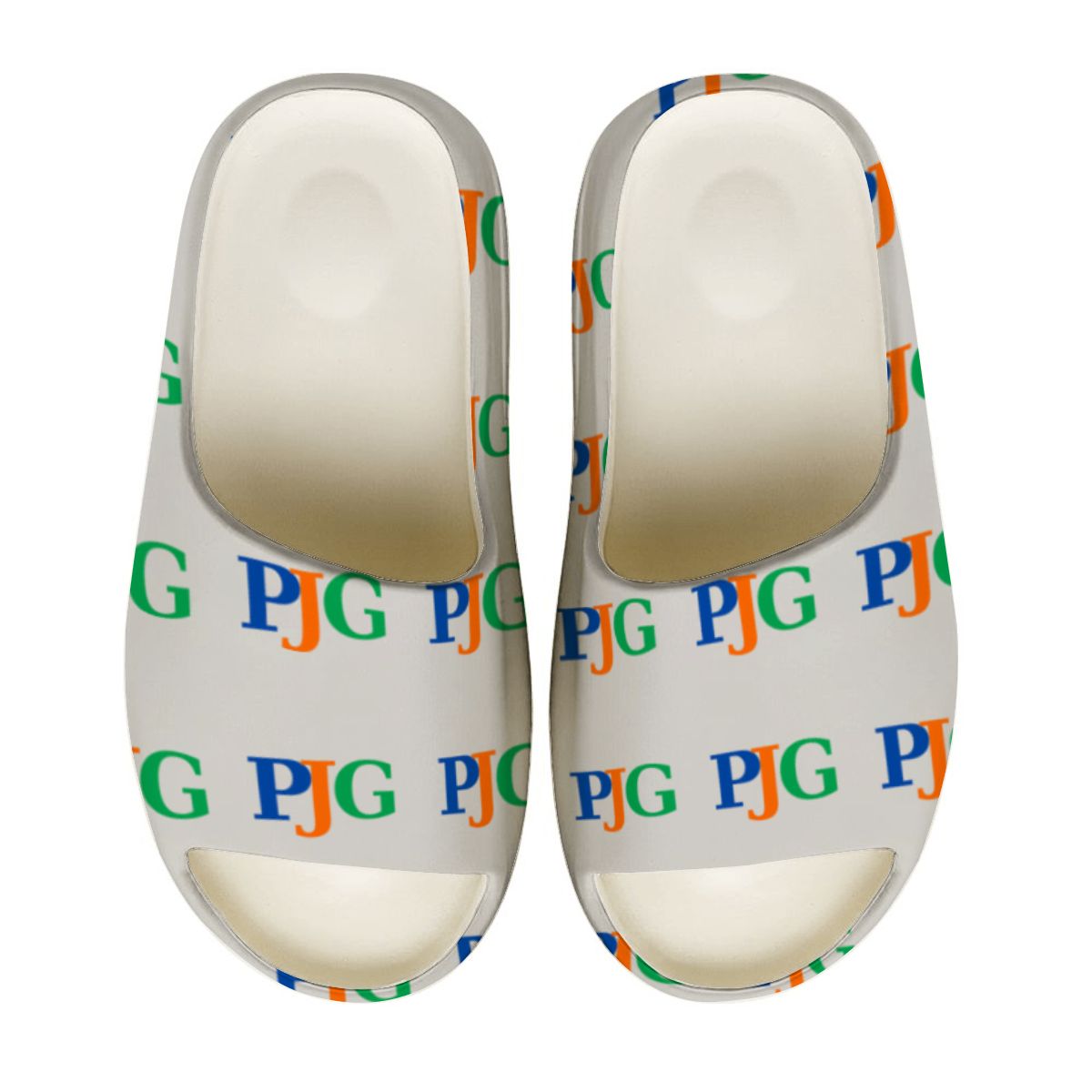 Signature Lounge Slides — Heather Gray Multi