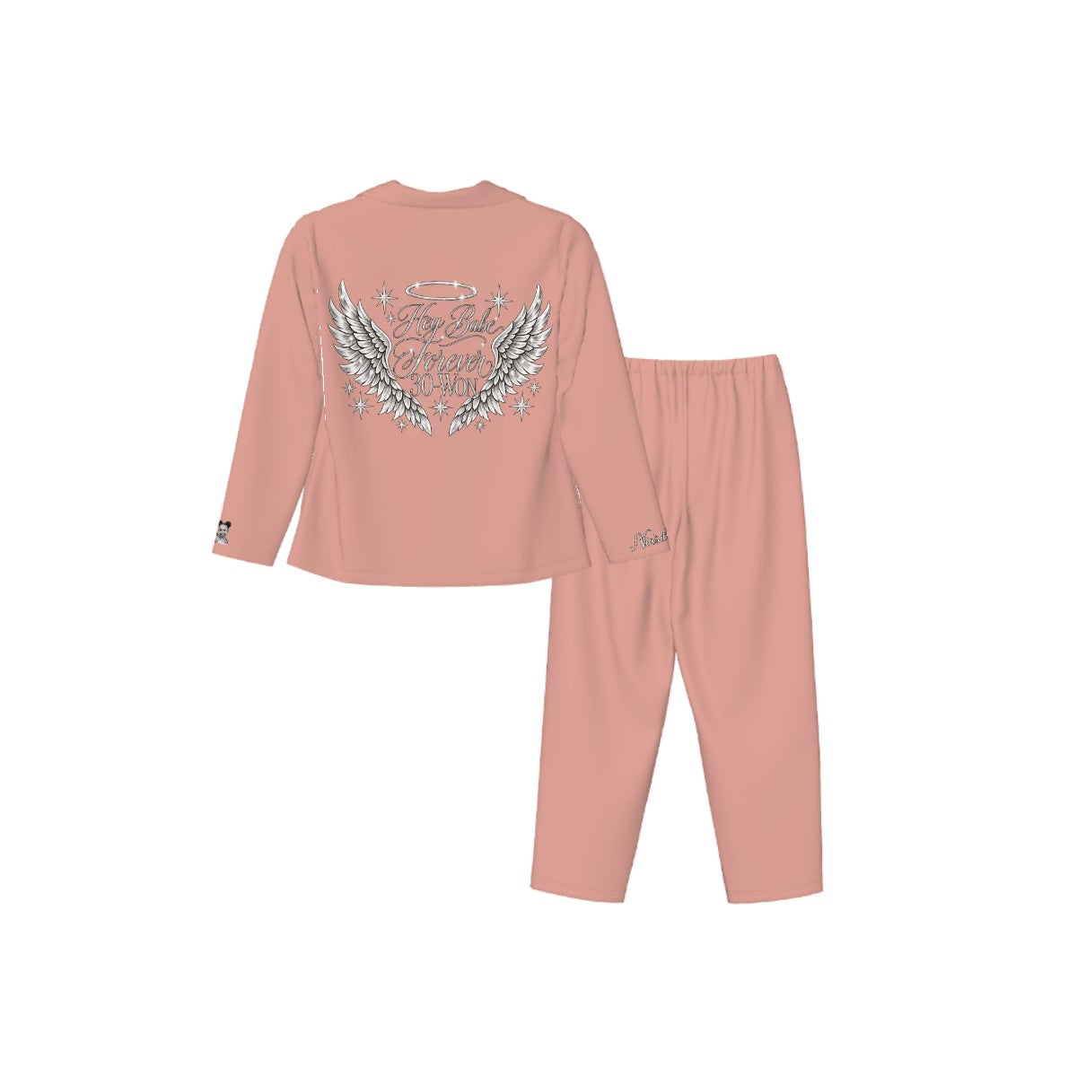 Hey Babe Women’s Pajama Set — Blush
