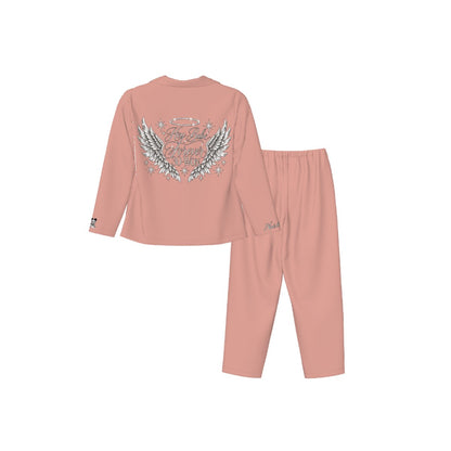 Hey Babe Women’s Pajama Set — Blush