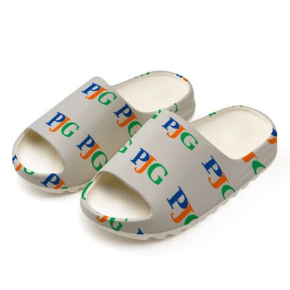 Signature Lounge Slides — Heather Gray Multi